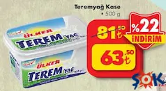 TEREMYAĞ KASE MARGARİN 500 G